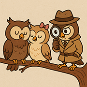 浮気調査の様子